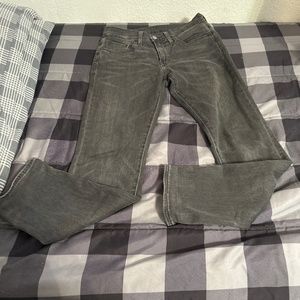 Levi’s faded black jeans made in Egypt.